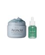 Arencia - Fresh Royal Blue Rice Mochi Cleanser - 120g & Holy Hyssop Serum 12 - 30ml Set