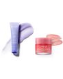 LANEIGE - Lip Glowy Balm - 10g - Blueberry (1pcs) X Lip Sleeping Mask EX - 20g - Berry (1pcs)