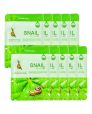 Farm Stay - Visible Difference Mask Sheet - Snail - 1pc (10pcs) Set