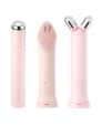 medicube - Age Booster Pro Mini Plus + Cleansing Head + V Roller Set - Pink