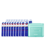 Mediheal - The N.M.F Ampoule Mask (10pcs) x Madecassoside Blemish Pad - 100pcs (1pcs) Set