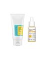 COSRX - Low pH Good Morning Gel Cleanser - 150ml + APLB - Retinol Vitamin C Vitamin E Ampoule Serum - 40ml Set