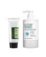 COSRX - Aloe Soothing Sun Cream SPF50+ PA+++ - 50ml + APLB - Glutathione Niacinamide Body Lotion - 300ml Set