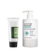 COSRX - Aloe Soothing Sun Cream SPF50+ PA+++ - 50ml + APLB - Glutathione Niacinamide Body Wash - 300ml Set