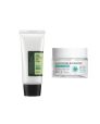 COSRX - Aloe Soothing Sun Cream SPF50+ PA+++ - 50ml + APLB - Glutathione Niacinamide Facial Cream - 55ml Set