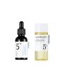 numbuzin - No.5+ Glutathione Vitamin Concentrated Serum - 30ml (1pcs) & Toner (1pcs) Set