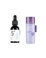 numbuzin - No.5+ Glutathione Vitamin Concentrated Serum - 30ml (1pcs) & No.9 NAD+ PDRN Glow Boosting Toner - 30ml (1pcs) Set