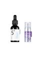 numbuzin - No.5+ Glutathione Vitamin Concentrated Serum - 30ml (1pcs) & No.9 NAD+ BIO Lifting-sil Essence - 10ml (1pcs) Set