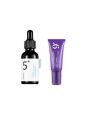 numbuzin - No.5+ Glutathione Vitamin Concentrated Serum - 30ml (1pcs) & No.9 NAD+ Retinol Volumetox Eye Cream - 5ml (1pcs) Set