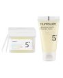 numbuzin - No.5+ Glutathione Vitamin Concentrated Toner Pad - 180ml/70pads (1pcs) & Dark Spot Cream - 15ml (1pcs) Set