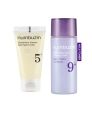 numbuzin - No.5+ Glutathione Vitamin Dark Spot Cream - 15ml & No.9 NAD+ PDRN Glow Boosting Toner - 30ml (1pcs) Set