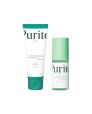 Purito SEOUL - Mighty Bamboo Panthenol Cream - 100ml + Wonder Releaf Centella Serum Unscented - 60ml Set