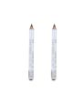 Shiseido - Eyebrow Pencil - 02 Dark Brown (2pcs) Set